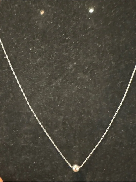 Beautiful sterling silver choker, 15