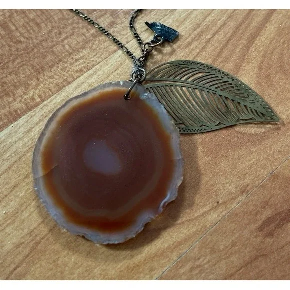 Vintage Asian Agate‎ Necklace