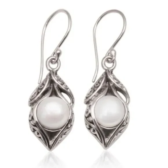 Retro Pearl Earrings S1294