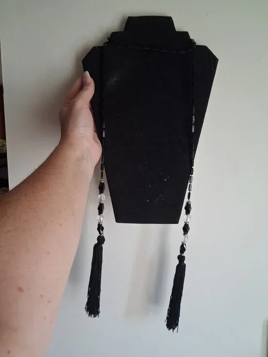 54 inch Double Ended Tassel necklace