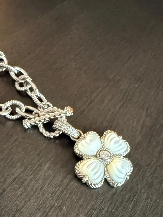 Judith Ripka Mother of Pearl Pendant