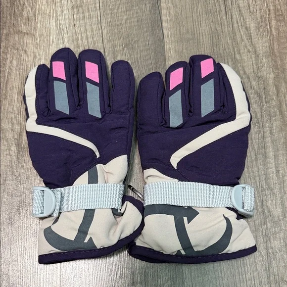 YR.Lover Children Ski‎ Gloves Winter Warm Outdoor Riding Thickening Gloves(2-4Y)