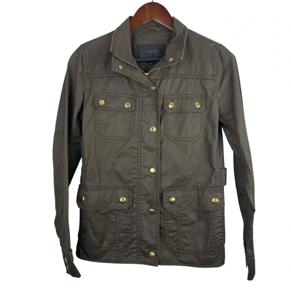J. Crew | Olive Green Downtown Field Jacket