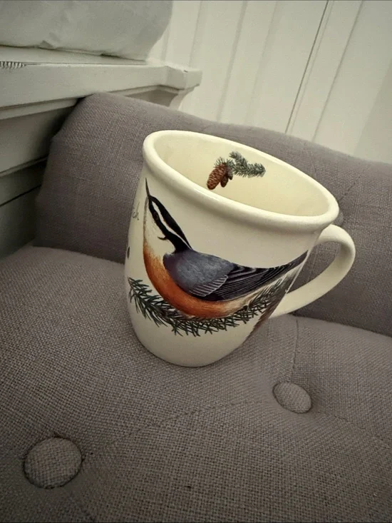 Bird Illustration Ceramic Mug