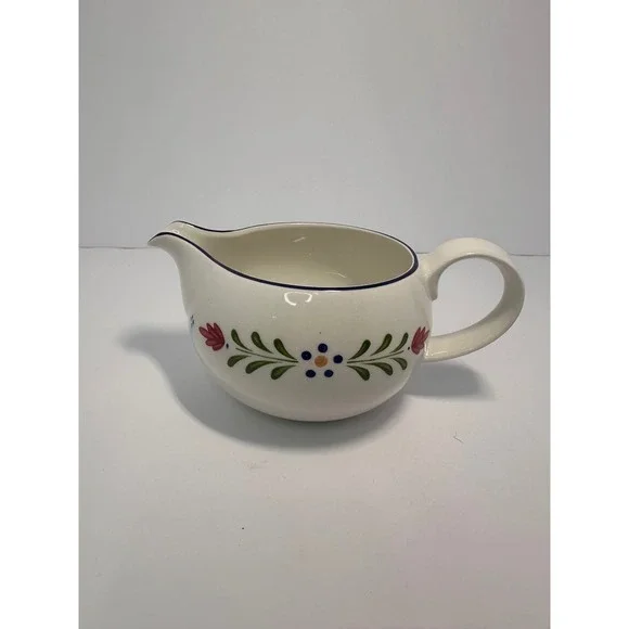 Johnson Brothers Heritage Hall Creamer Pitcher Floral Made in England Vintage