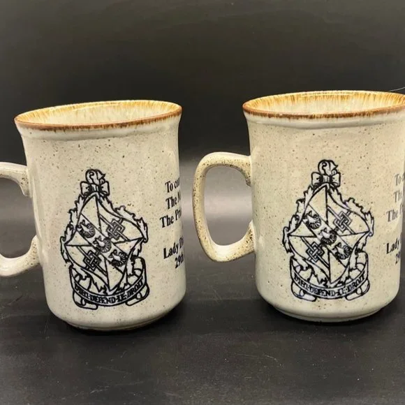 Commemorative Coffee Tea Mug (2)‎ Prince Wales & Lady Diana Spencer 1981 Duncan