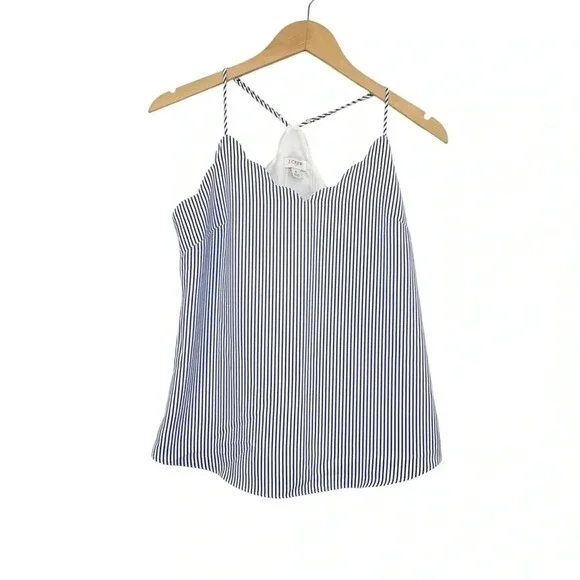 J. Crew Blue Cami Blouse Size 2