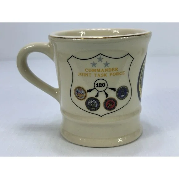 Nato Strikfltlant Commander Joint Task Force Second Fleet Coffee Cup Mug Tea