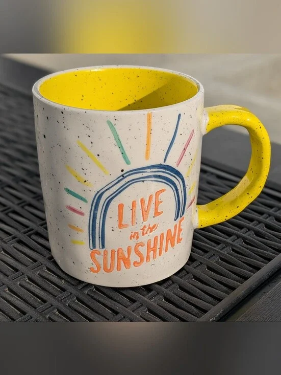 Live In Sunshine Jumbo Coffee Mug