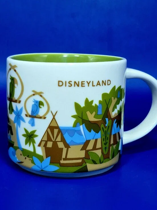 Starbucks Disneyland Adventureland You Are Here Mug 14oz (Like New, No Box)