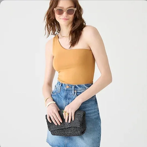 J. Crew NWT FormKnit One-Shoulder Tank‎