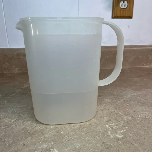 Tupperware clear pitcher