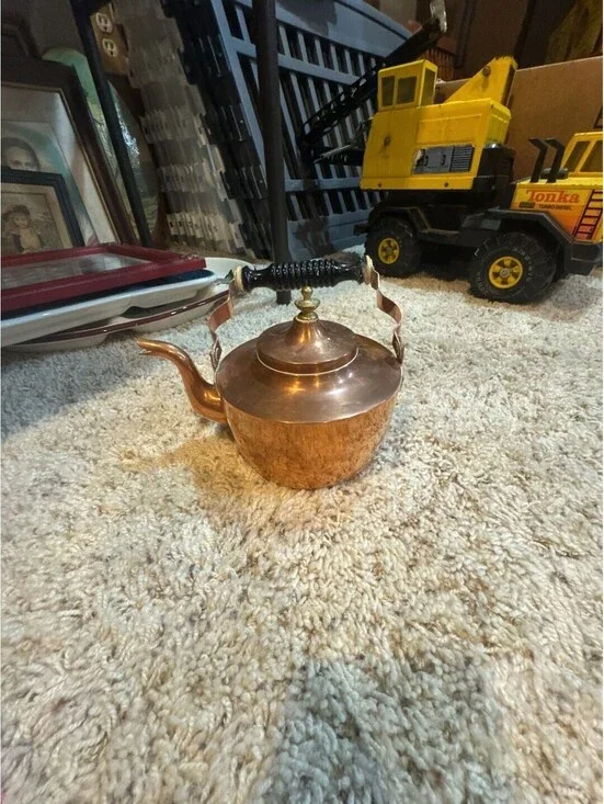 Antique Copper Scullery Kettle