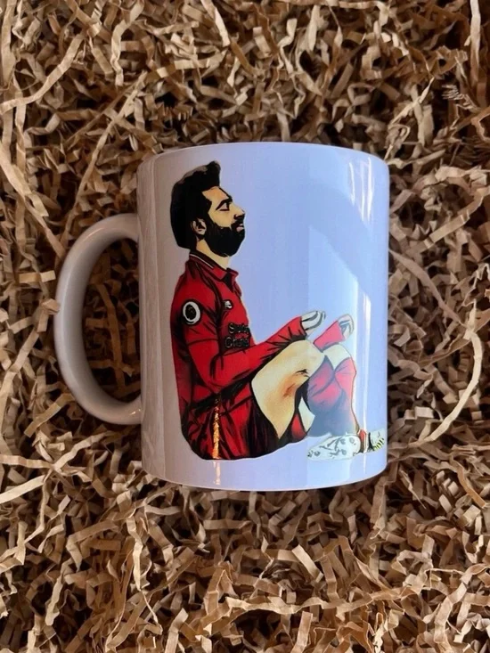 Mo Salah Egypt Liverpool Soccer Football Premier League Coffee Mug