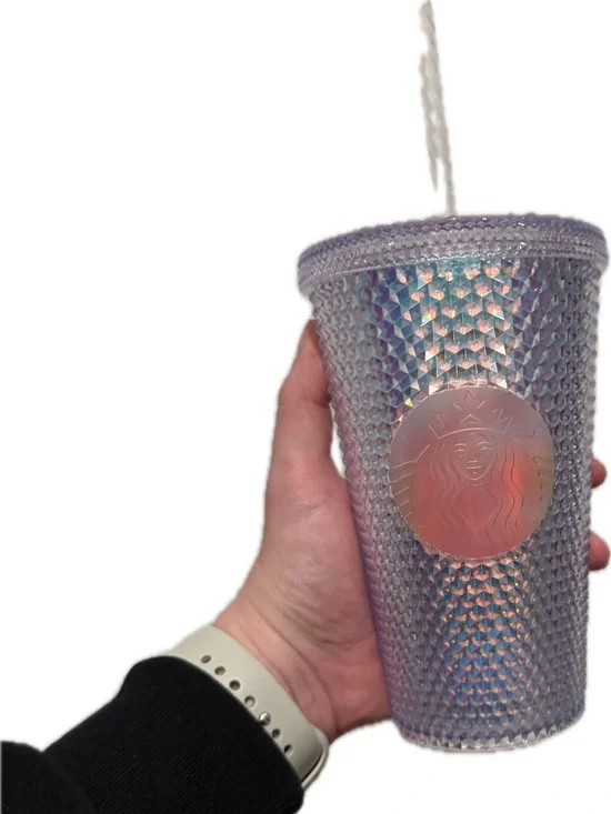 Starbucks grande Iridescent Studded Tumbler unicorn
