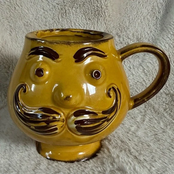 Holiday Designs USA Vintage Mustache Saver Mug 5