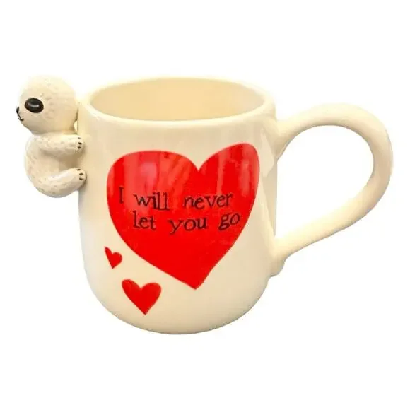 OUR NAME IS MUD I WILL NEVER LET YOU GO 15 OUNCE MUG $18