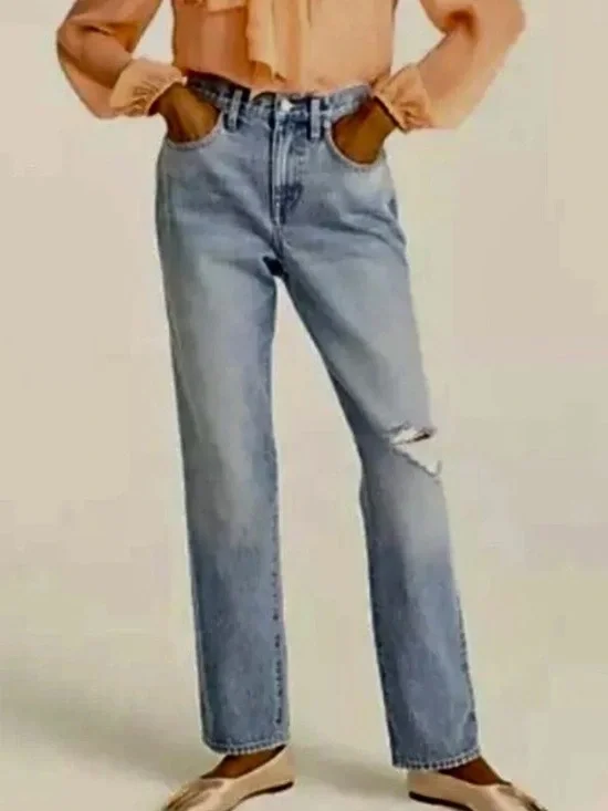 J Crew Slouchy Boyfriend Jeans relaxed EUC