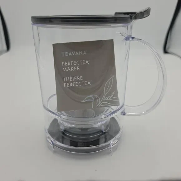 Teavana Perfectea Maker Tea Infuser Brewer 16 oz Loose Leaf Tea Maker New Open