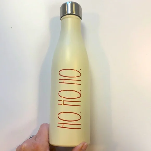 Rae Dunn stainless steel bottle Ho Ho Ho