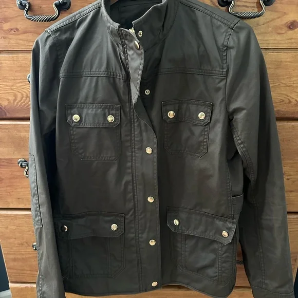 J. Crew Downtown Field Classic Utility Jacket, Medium Tall