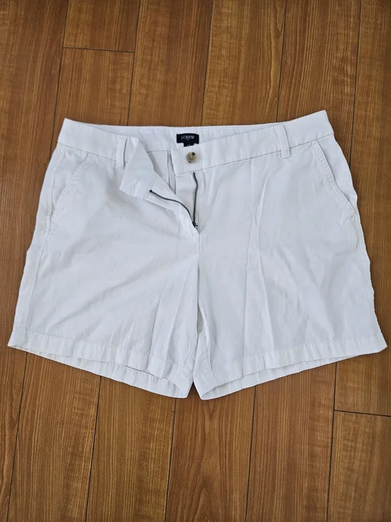 JCrew J.Crew White Casual Shorts Sz Size 12