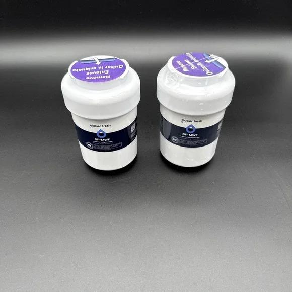2 Glacier Fresh Filters GF-MWF for GE Refrigerator Water Filter‎ -See Pictures-