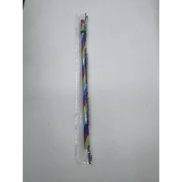 Starbucks Rainbow Reusable Straw For Cold Beverages 2024 New Limited Edition New