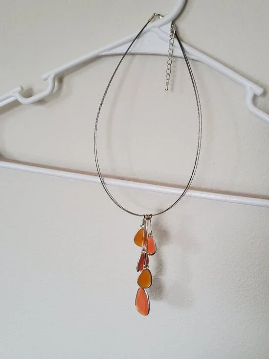 Tear Drop Pendant necklace