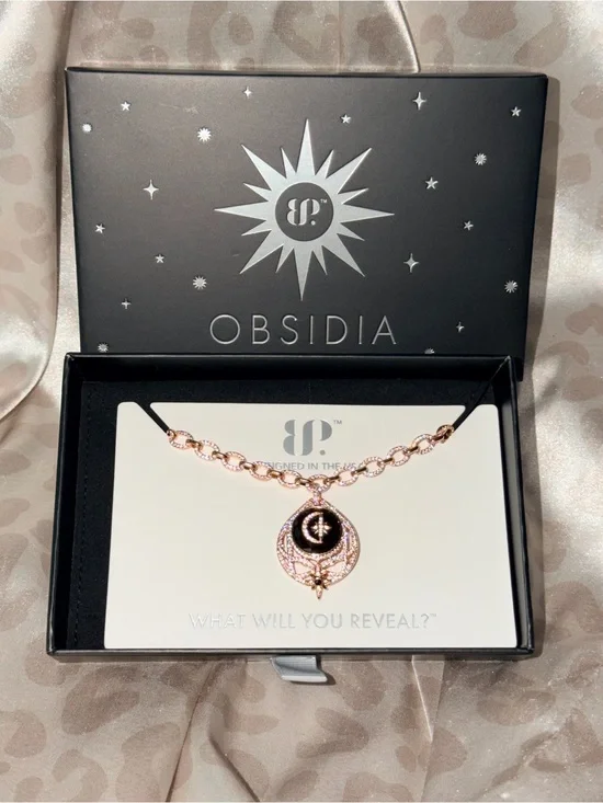 BOMB PARTY | 🦄🦄🦄”RARE UNICORN” Necklace (Long) - Obsidia 🦄🦄🦄