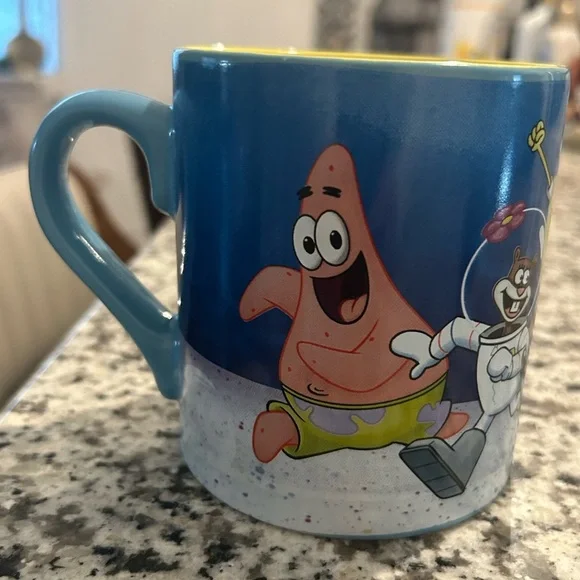 SpongeBob SquarePants Coffee Cup Patrick Mr Crabs 2016