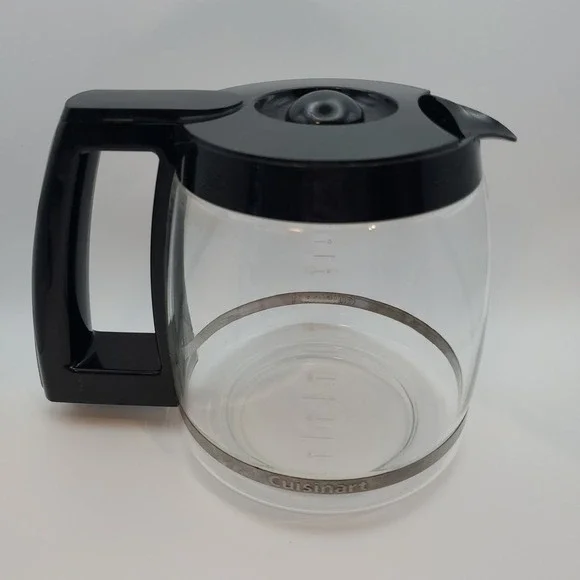 Cuisinart 12-Cup Glass Coffee Carafe Pot Replacement - Black 1518FT