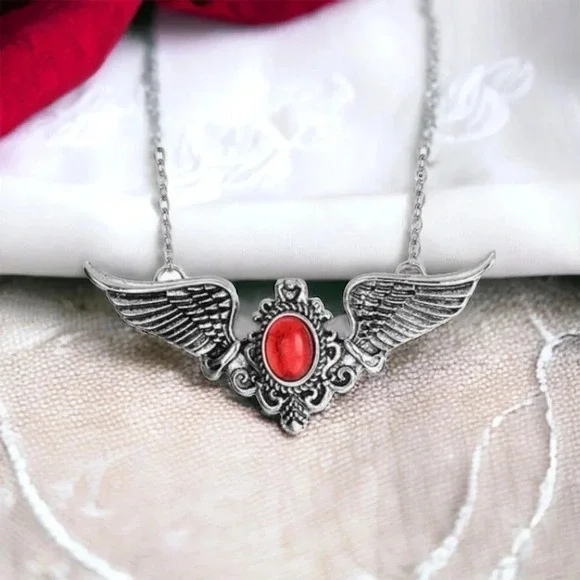 Wing Pendant Bohemian Necklace