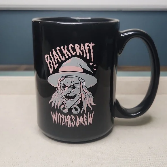 Blackcraft Cult Witches Brew Black Ceramic Coffee Mug