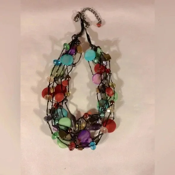Lea Sophie Vintage Beaded Necklace