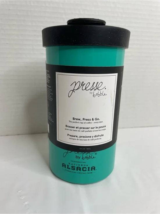 Presse by bobble Teal Travel French Press Tumbler