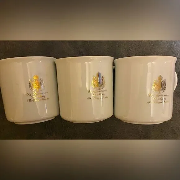 Set of 3 Vintage Gevalia Kaffee coffee mugs