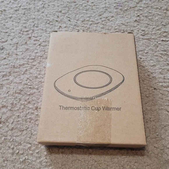 OS Thermostatic Cup Warmer White Mug‎ Heater Coaster