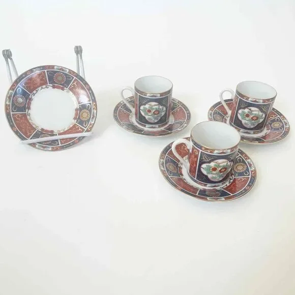 VTG Imari Demi Tasse Coffee Cup 