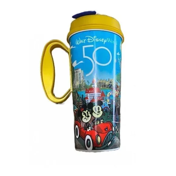 Walt Disney World 50th Anniversary Souvenir Plastic Cup