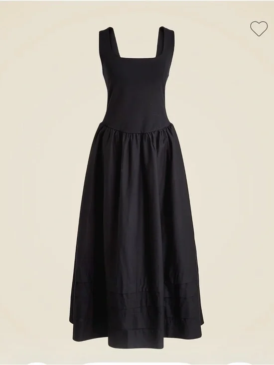 J crew drop waist mixy dress small NWT