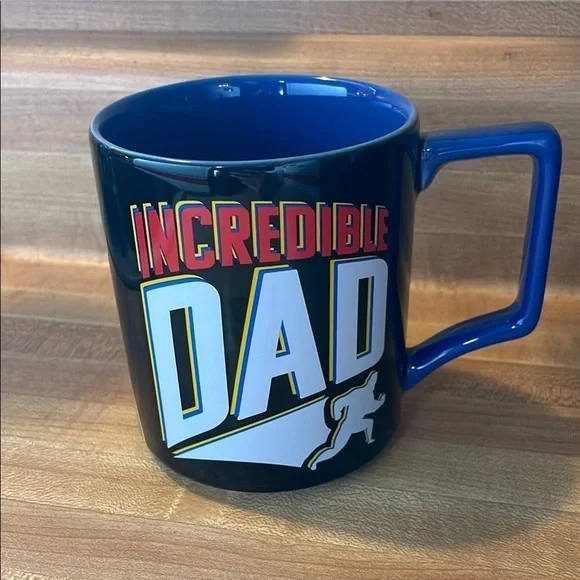 Disney Incredibles Blue and Red Ceramic Coffee Mug