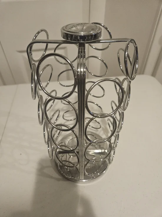 Keurig Silver Rotating K-Cup Pod Carousel Holder