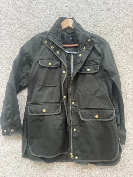 J. Crew Women’s Olive Green Field Jacket