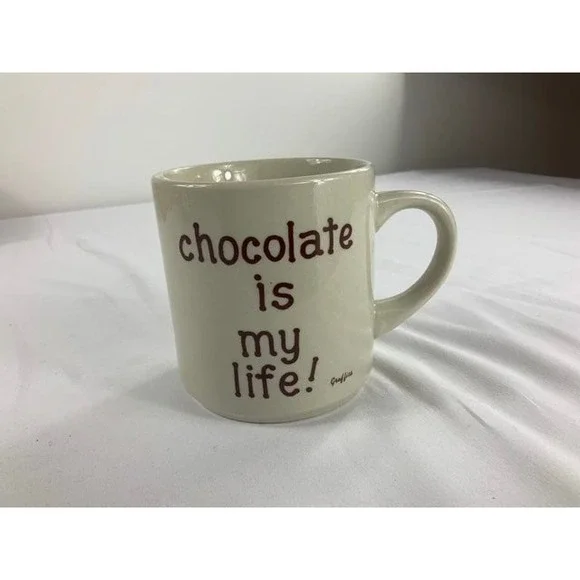 Chocolate is My Life Coffee Mug‎