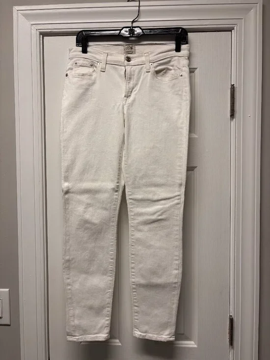 J. Crew - Women's Toothpick Jeans - Size 27 - White