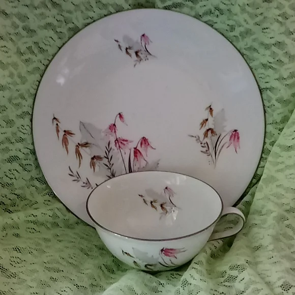 Royal duchess tea cup and dessert plate