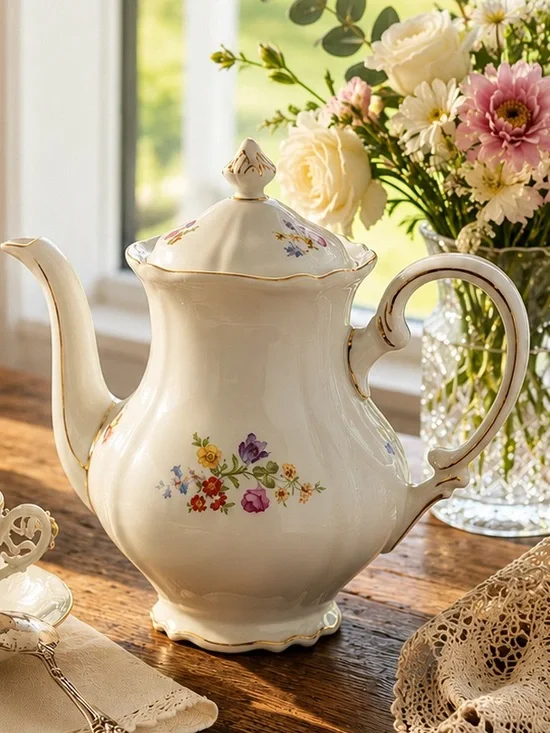 Vintage Hutschenreuther Bavaria Germany Coffee Pot