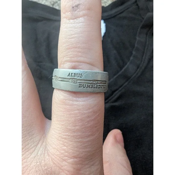 Enso Ring - Size‎ 10 - Albus Dumbledore Wand Ring