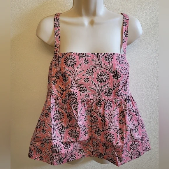 J. Crew Ladies Tie Shoulder Tank